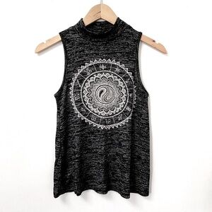 Rebel Sugar Mock Neck Top